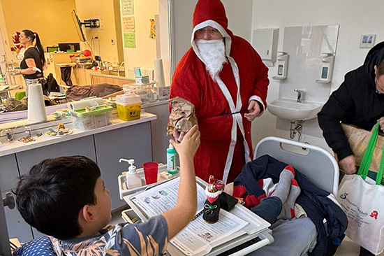 Nikolausbesuch im KNZ