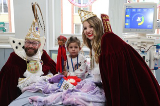 Karneval in der Kinderdialyse – Prinzenpaar-Besuch am 23.01.2026