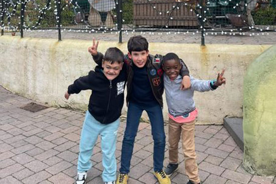 Ausflug der Kinderdialyse ins Phantasialand