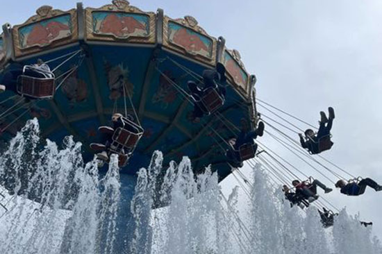 Ausflug der Kinderdialyse ins Phantasialand